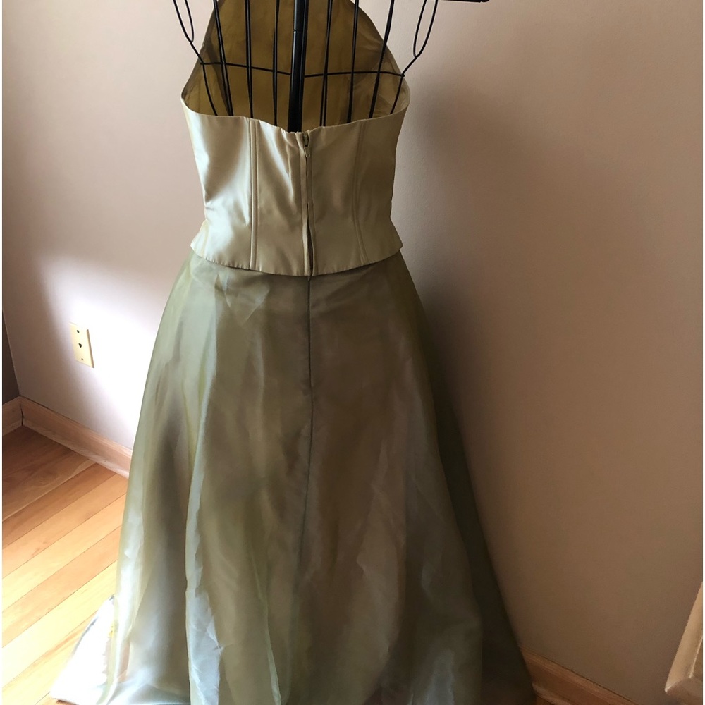 Ladies Social Occasion 2 pc Gown Dress Cache Halter Wedding Prom